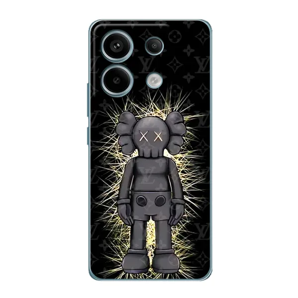 Чехол с принтом «Bearbrick LV» для Xiaomi Redmi Note 13 Pro (5G)