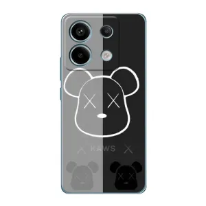 Чохли для Xiaomi Redmi Note 13 Pro (5G) - Bearbrick Louis Vuitton (PREMIUMPrint) (БеарБрік очі)