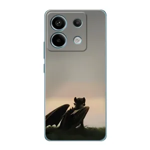 Чехол как приручить дракона на Xiaomi Redmi Note 13 Pro (5G) (Беззубик)