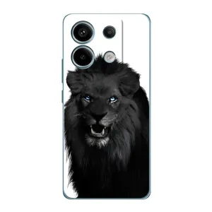 Чохли з картинкою животних Xiaomi Redmi Note 13 Pro (5G) (Чорний ЛЕВ)