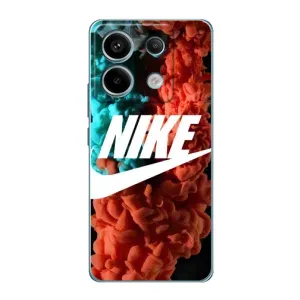 Чехол для Xiaomi Redmi Note 13 Pro (5G) - с принтом Найк (AlphaPrint) (Дымчатый найк)