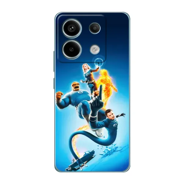 Чехол с принтом «Герои Фантастическая Четверка» для Xiaomi Redmi Note 13 Pro (5G)