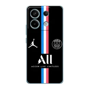 Чохли PSG для Xiaomi Redmi Note 13 Pro (5G) (AlphaPrint) (футболка ПСЖ)