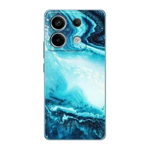 Мраморний чехол на Xiaomi Redmi Note 13 Pro (5G) (VPrint) (Блакитний мрамор)
