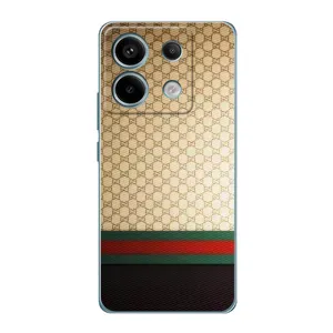 Чохли  GUCCI для Сяомі Редмі Нот 13 Про (5G) (AlphaPrint) (Гуччі Фон)