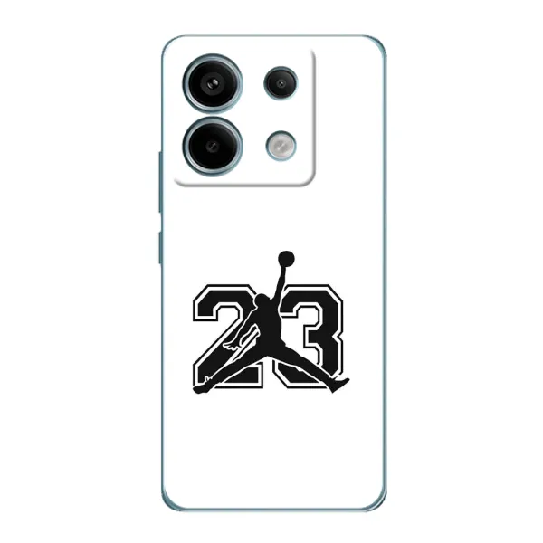 Чохол з принтом «Jordan 23» для Xiaomi Redmi Note 13 Pro (5G) Чохол з принтом «Jordan 23» для Xiaomi Redmi Note 13 Pro (5G)