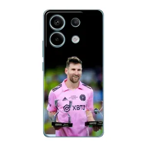 Чохли для Сяомі Редмі Нот 13 Про (5G) - Лео Мессі Маямі (Кубки Мессі)