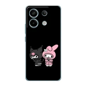 Чехол с кроликом Куроми на Xiaomi Redmi Note 13 Pro (5G) (Куроми и Мелоди)