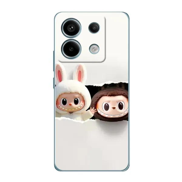 Чохол з принтом «Лабубу» для Xiaomi Redmi Note 13 Pro (5G)