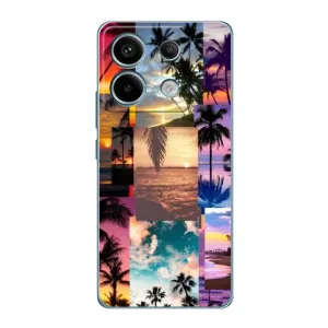Силіконовий чохол з КАРТИНКАМИ літо для Xiaomi Redmi Note 13 Pro (5G) (AlphaPrint) (Літня відпустка)