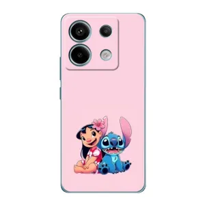 Чехол с принтом Стич на Xiaomi Redmi Note 13 Pro (5G) (Лило и Стич)
