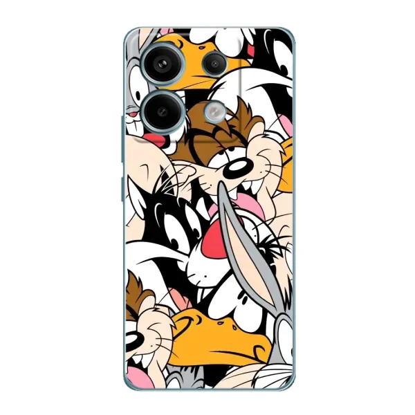 Чехол с принтом «Looney Tunes» для Xiaomi Redmi Note 13 Pro (5G)