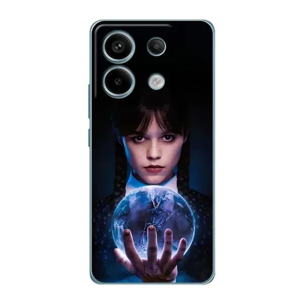 Чохол з принтом «Магічна сфера Венздей» для Xiaomi Redmi Note 13 Pro (5G)
