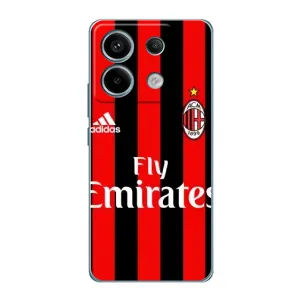 Чохли для Xiaomi Redmi Note 13 Pro (5G) (VPrint) - Футбольні клуби (Milan)