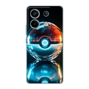 Чохол з Пікачу на Xiaomi Redmi Note 13 Pro (5G) (М'яч Пікачу)