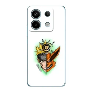 Naruto Anime Чохли для Сяомі Редмі Нот 13 Про (5G) (AlphaPrint) (Наруто Курама)