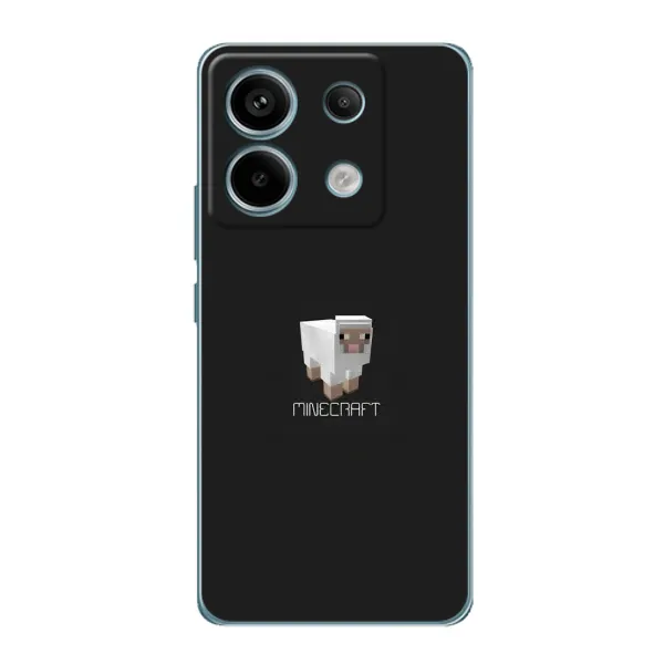 Чехол с принтом «Овечка Майнкрафт» для Xiaomi Redmi Note 13 Pro (5G)