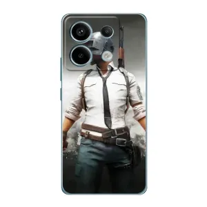 Чеjхол PUBG для Сяомі Редмі Нот 13 Про (5G) (AlphaPrint) (Пабг мен)