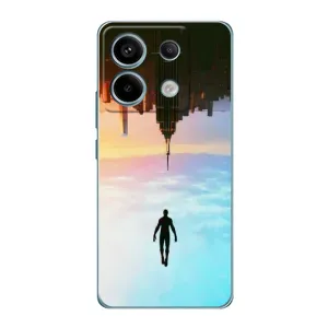 Чохол з людиною павуком для Xiaomi Redmi Note 13 Pro (5G) - (AlphaPrint) (Людина павук)
