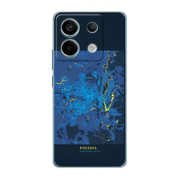 Чохол з принтом «Полтава» для Xiaomi Redmi Note 13 Pro (5G)