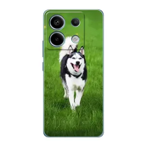 Чохол з Хаскі Xiaomi Redmi Note 13 Pro (5G) - (AlphaPrint) (Радісний Хаскі)
