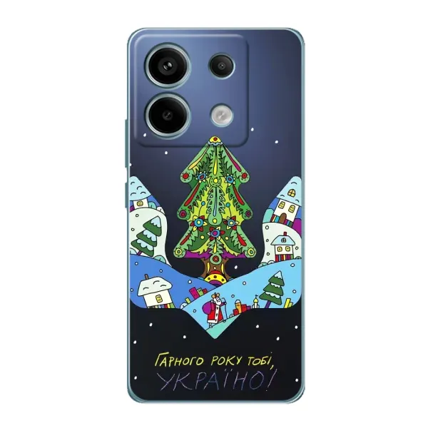 Чехол с принтом «Рождественский герб» для Xiaomi Redmi Note 13 Pro (5G) Чехол с принтом «Рождественский герб» для Xiaomi Redmi Note 13 Pro (5G)