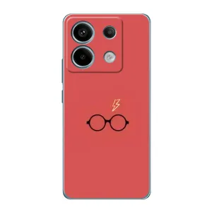 Чохли з Гаррі Поттером для Xiaomi Redmi Note 13 Pro (5G) (AlphaPrint) (шрам та окуляри)