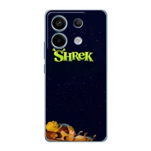 Чехол с мультфильмом Шрек на Xiaomi Redmi Note 13 Pro (5G) (Отдыхающий Шрек)