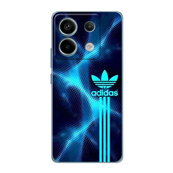 Чохол з принтом «Синій Адідас» для Xiaomi Redmi Note 13 Pro (5G)