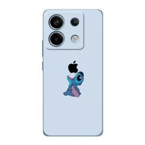 Чехол с принтом Стич на Xiaomi Redmi Note 13 Pro (5G) (Stitch apple)