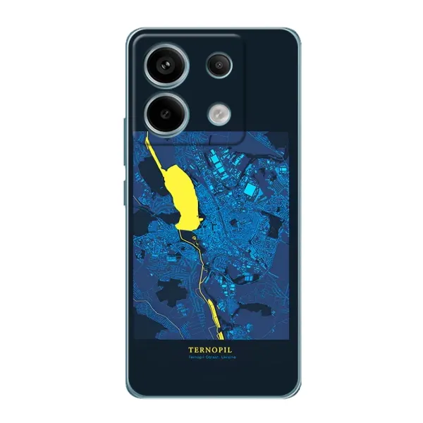 Чохол з принтом «Тернопіль» для Xiaomi Redmi Note 13 Pro (5G)