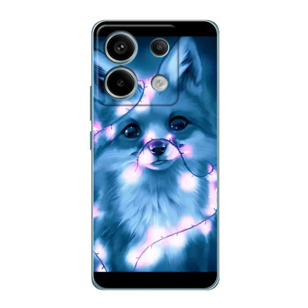 Чехол с принтом «Яркая лисичка» для Xiaomi Redmi Note 13 Pro (5G)