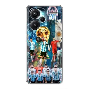 Чехлы Месси для Xiaomi Redmi Note 13 Pro Plus (AlphaPrint) (Аргентина Месси)