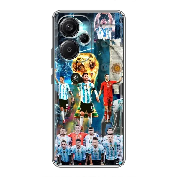 Чехол с принтом «Аргентина Месси» для Xiaomi Redmi Note 13 Pro Plus Чехол с принтом «Аргентина Месси» для Xiaomi Redmi Note 13 Pro Plus