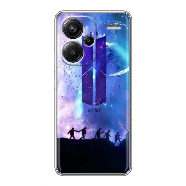 Чехол с принтом «Army BTS» для Xiaomi Redmi Note 13 Pro Plus