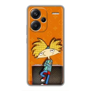 Брендновые Чехлы для Xiaomi Redmi Note 13 Pro Plus - (PREMIUMPrint) (Арнольд)