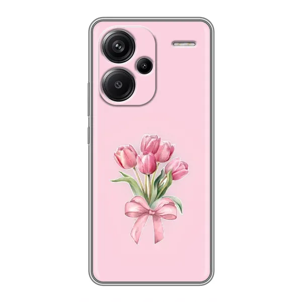 Чехол с принтом «Букет цветов» для Xiaomi Redmi Note 13 Pro Plus