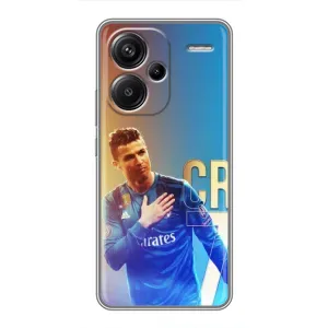 Чехол Криштиану Роналду для Xiaomi Redmi Note 13 Pro Plus (AlphaPrint) (CR7 Real)