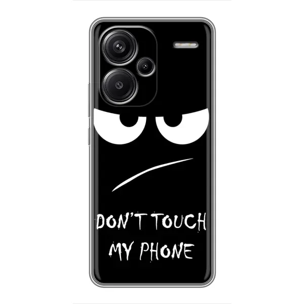Чохол з принтом «Dont Touch» для Xiaomi Redmi Note 13 Pro Plus Чохол з принтом «Dont Touch» для Xiaomi Redmi Note 13 Pro Plus