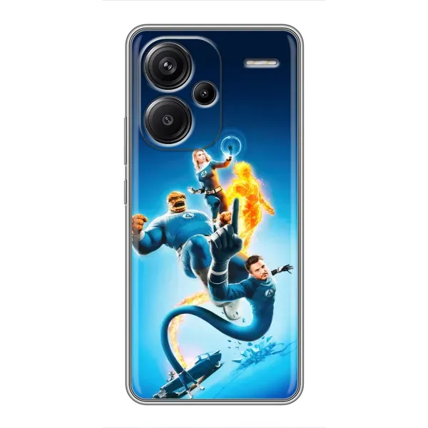Чехол с принтом «Герои Фантастическая Четверка» для Xiaomi Redmi Note 13 Pro Plus