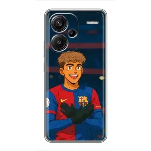 Чехол с футболистом Ламин Ямаль Xiaomi Redmi Note 13 Pro Plus (Футболист Ямаль)