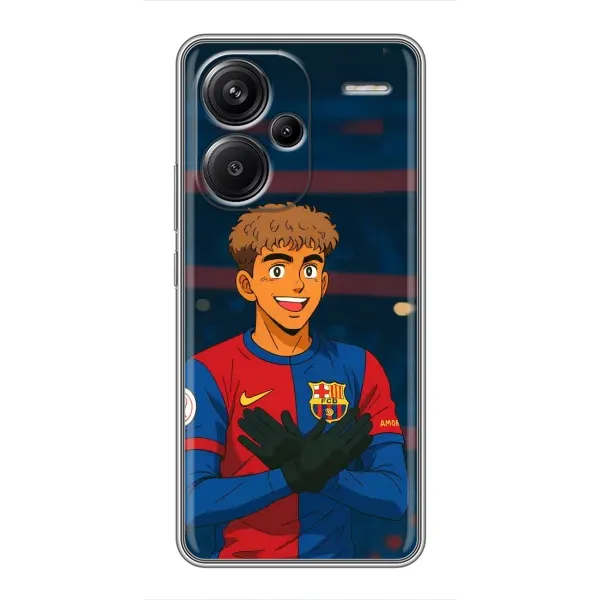 Чохол з принтом «Футболіст Ямаль» для Xiaomi Redmi Note 13 Pro Plus