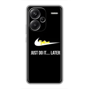 Чехол с Симпсонами для Xiaomi Redmi Note 13 Pro Plus (VPrint) (Гомер Later)