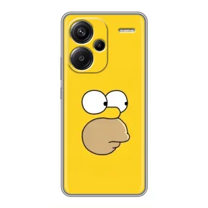 Чехол с Симпсонами для Xiaomi Redmi Note 13 Pro Plus (VPrint) (Гомер)