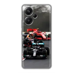 Чехол Формула1 на Xiaomi Redmi Note 13 Pro Plus (Гонка Формула 1)