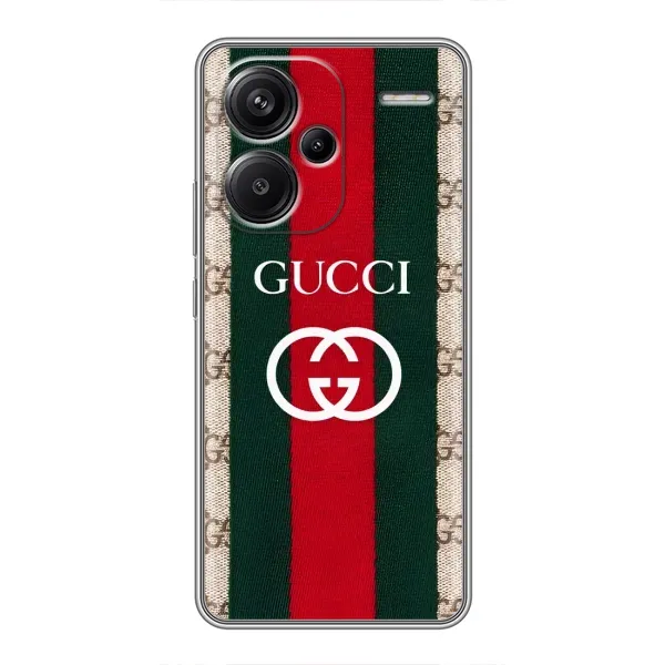 Чохол з принтом «Gucci дизайн» для Xiaomi Redmi Note 13 Pro Plus Чохол з принтом «Gucci дизайн» для Xiaomi Redmi Note 13 Pro Plus