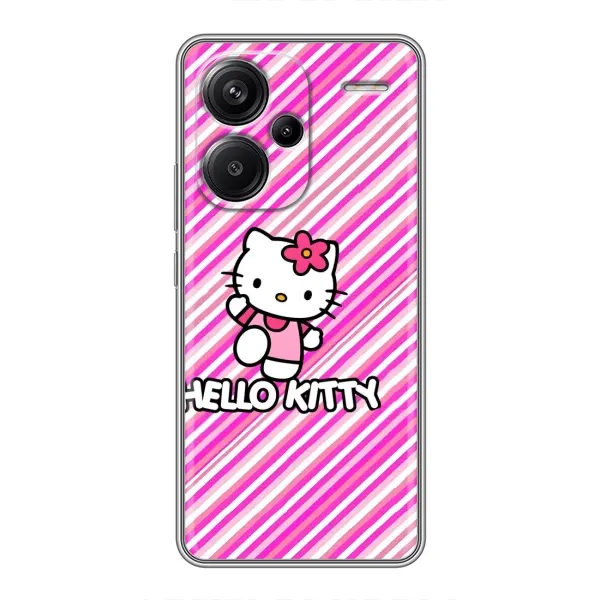 Чохол з принтом «Hello Kytty» для Xiaomi Redmi Note 13 Pro Plus