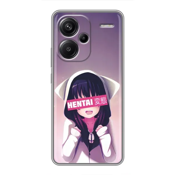 Чехол с принтом «Hentai chan» для Xiaomi Redmi Note 13 Pro Plus