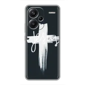 Християнські Чохли для Xiaomi Redmi Note 13 Pro Plus (AlphaPrint) (Ісус)