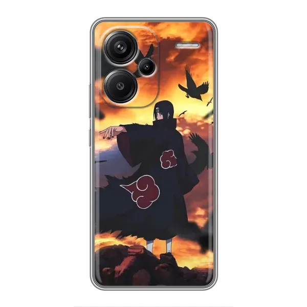 Чехол с принтом «Итачи с воронами» для Xiaomi Redmi Note 13 Pro Plus Чехол с принтом «Итачи с воронами» для Xiaomi Redmi Note 13 Pro Plus